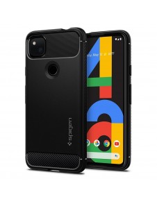 Google Pixel 4a och väldigt snyggt skydd från Spigen.