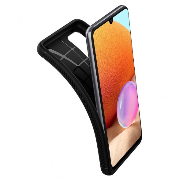 Samsung Galaxy A72 skyddas av detta fantastiska skal.