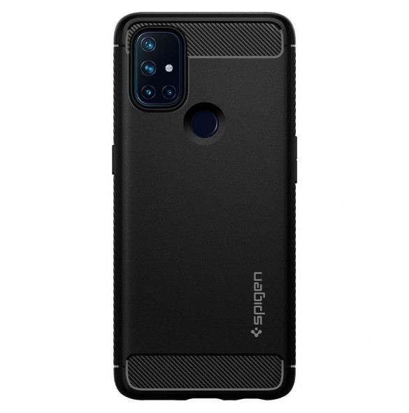 OnePlus Nord N10 5G och väldigt snyggt skydd från Spigen.