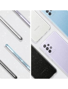 Glitterkristall och mycket snyggt skal Samsung Galaxy A72.