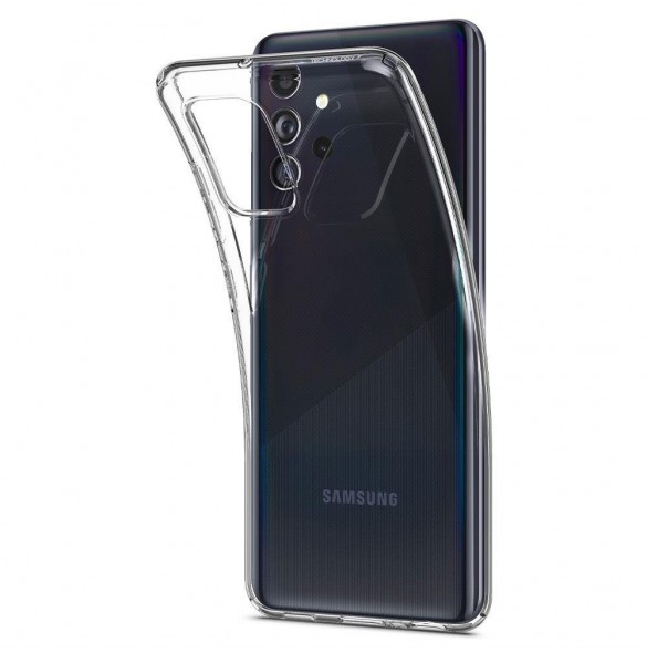 Samsung Galaxy A72 och väldigt snyggt skydd från Spigen.