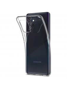 Samsung Galaxy A72 och väldigt snyggt skydd från Spigen.