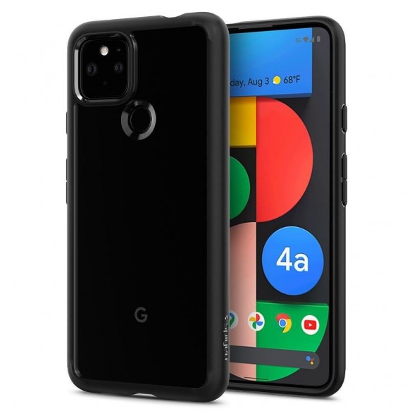 Google Pixel 4a 5G skyddas av detta fantastiska omslag.