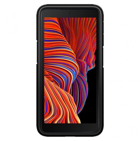 Samsung Galaxy Xcover 5 och väldigt snyggt skydd från Spigen.