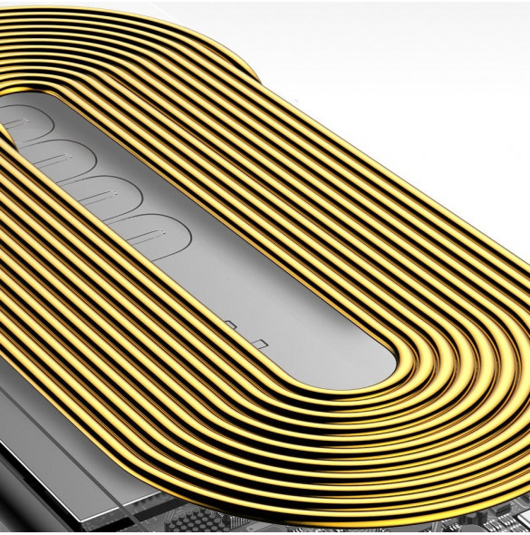 Baseus PPALL-EX01 - 8000mAh LCD Trådlös Laddare Strömbank För iPhone Xs Max, iPhone XR, Galaxy S9, Galaxy Note9
