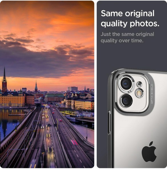 Kromgrått och mycket praktiskt omslag från Spigen.