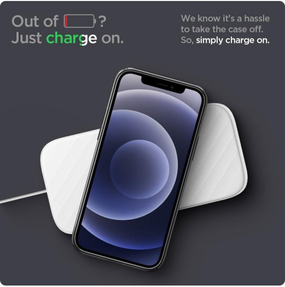 iPhone 12 och väldigt snyggt skydd från Spigen.