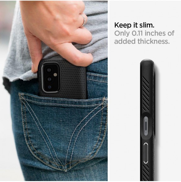 Matsvart och mycket snyggt fodral OnePlus 9.