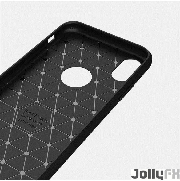 Svart och väldigt snyggt skydd till iPhone XS / X.