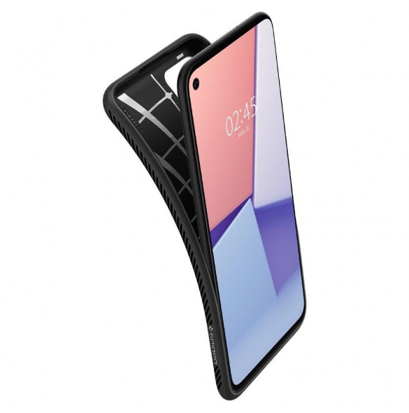 Matt svart och mycket snyggt omslag Google Pixel 5.