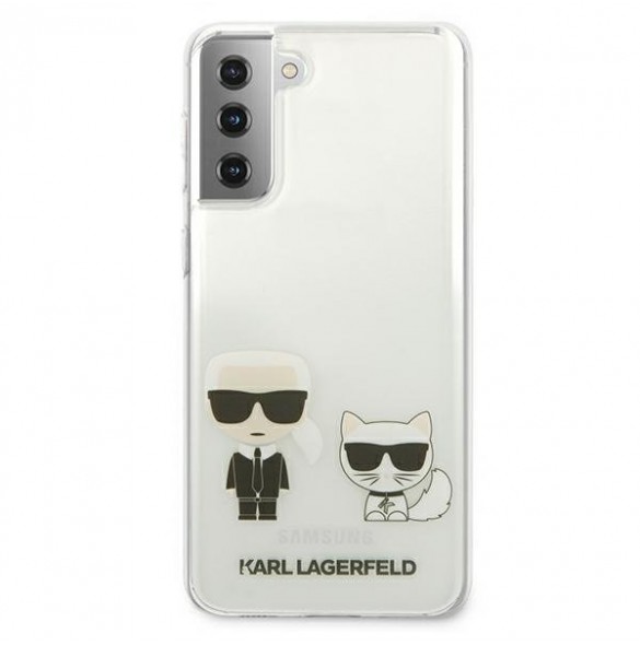 Genomskinligt och mycket praktiskt omslag från Karl Lagerfeld.
