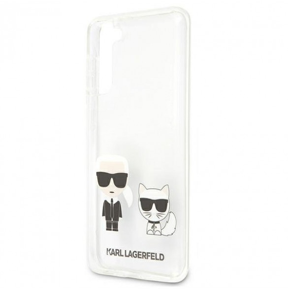 Genomskinligt och mycket snyggt skal Samsung Galaxy S21 Plus.