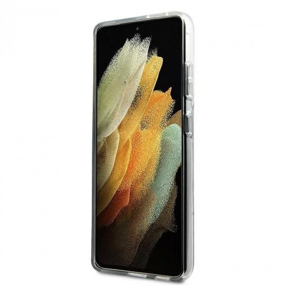 Med detta skal kommer du att vara lugn för Samsung Galaxy S21 Ultra och väldigt snyggt skydd från Karl Lagerfeld.