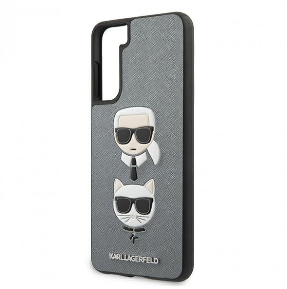 Silver och mycket praktiskt omslag från Karl Lagerfeld.