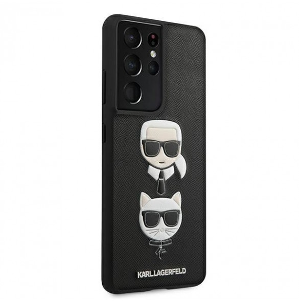 Svart och mycket praktiskt omslag från Karl Lagerfeld.