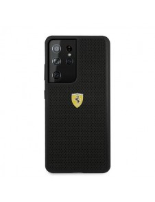 Samsung Galaxy S21 Ultra och väldigt snyggt skydd från Ferrari.