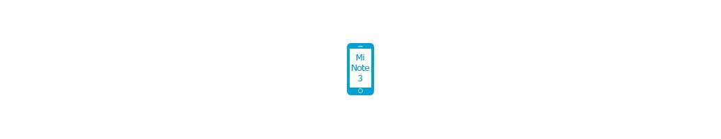 Tillbehör för Mi Note 3 från Xiaomi
